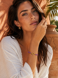 Bracelet KALOA — Pierres Semi-précieuses & Or 24k | Univers Tropical