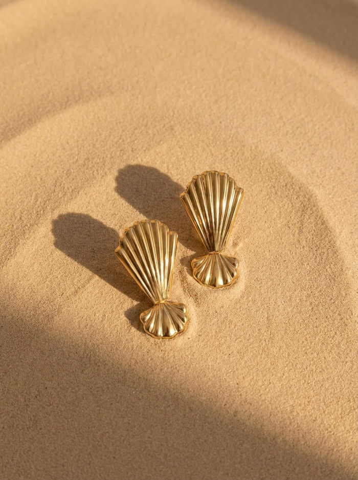 MES COQUILLAGES – Boucles d'oreilles Puces