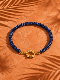 Bracelet KALOA — Pierres Semi-précieuses & Or 24k | Univers Tropical