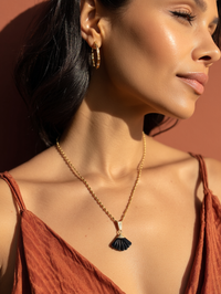 Collier CANDACE – PIERRE SCULPTÉE SEMI-PRÉCIEUSE