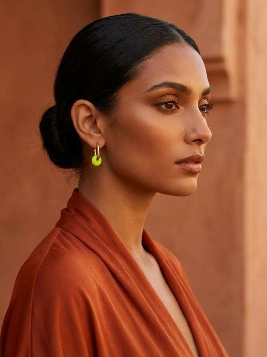 Creoles Boheme jade citron 