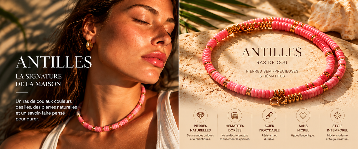 collier signature antilles