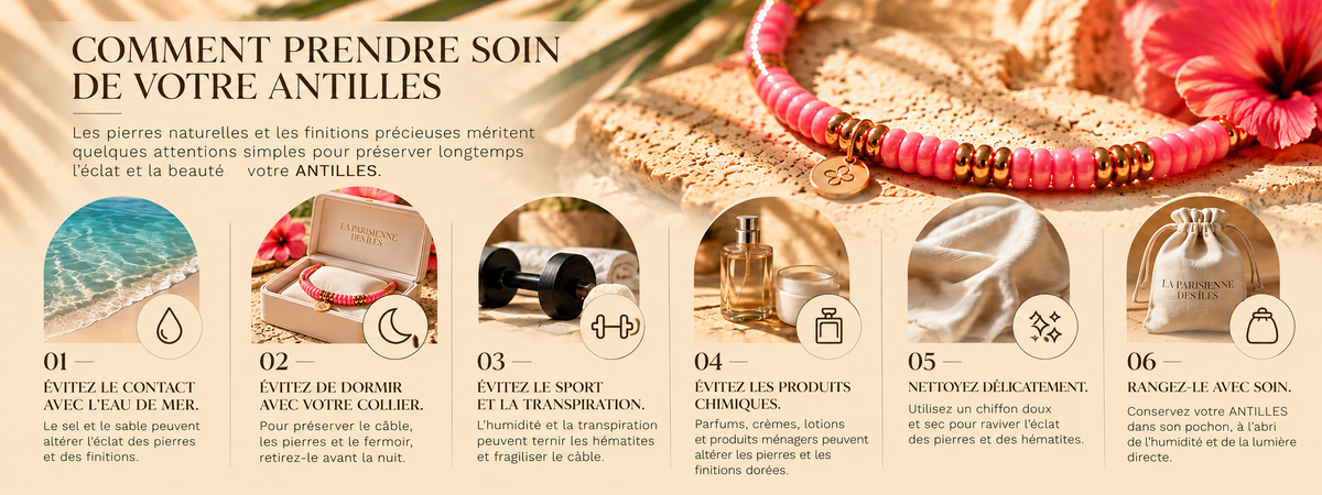 guide d'entretien collier antilles