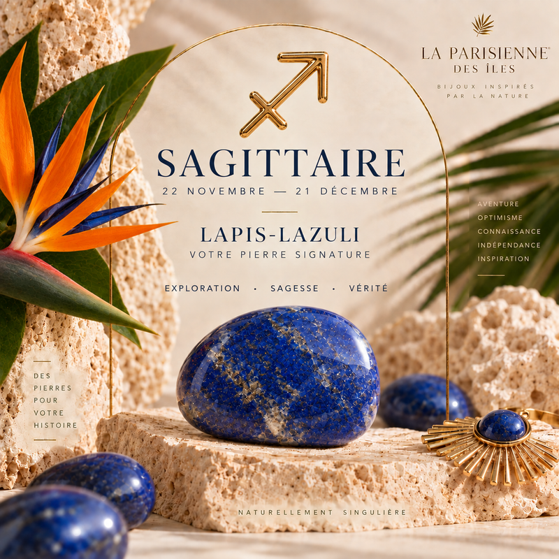 bijoux bohème astro sagittaire lapis lazuli