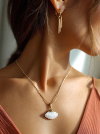 Collier CANDACE – PIERRE SCULPTÉE SEMI-PRÉCIEUSE