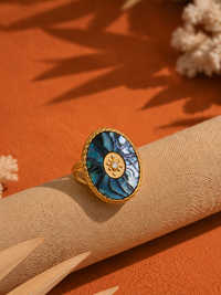 Bague Paua | Nacre abalone - Univers Aquatique