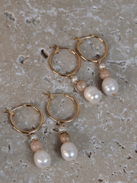 Créoles POEMA - Pendantes perles de cultures