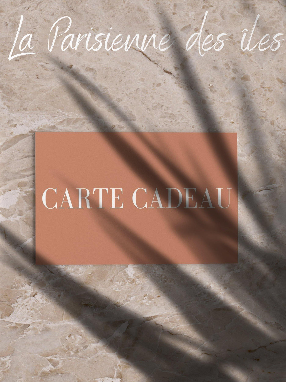 CARTE CADEAU - Bijoux Bohèmes | La Parisienne des îles | France